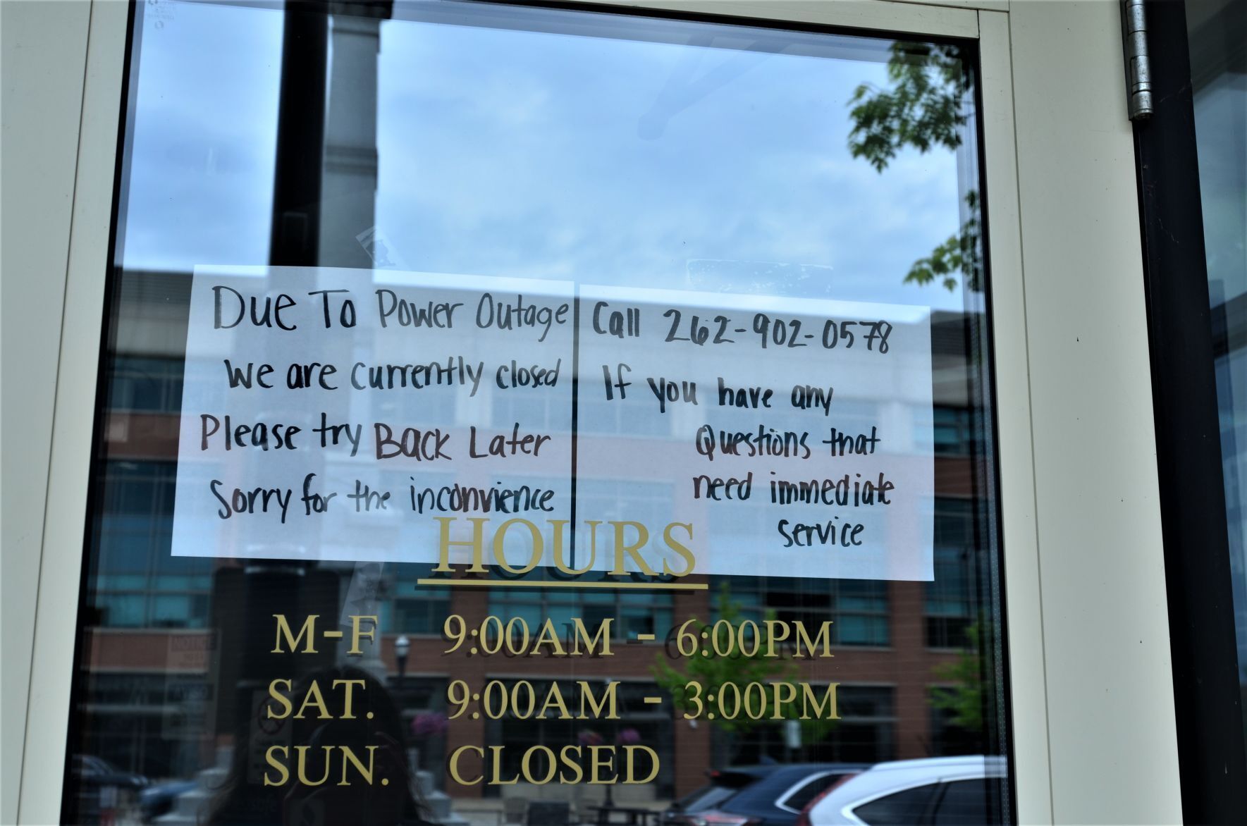 please try again later